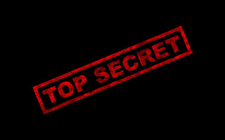 Red top secret stamp black - footage free wallpaper