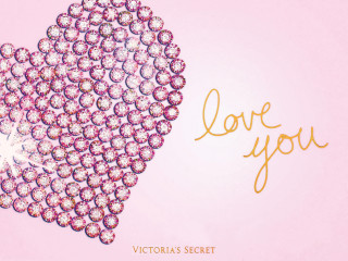 Heart shaped love you star - mail art free wallpaper
