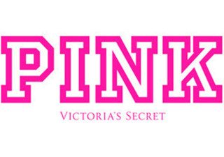 Victorias secret pink logo white - a silk screen free wallpaper for desktop