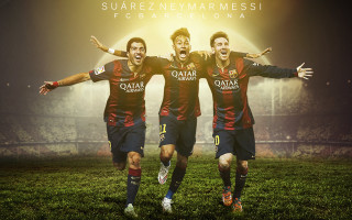Soccer players celebrating goal stadium 3 - their arm free wallpaper for desktop