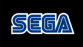 Sega logo black background blue - blue letter free wallpaper