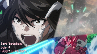 Cartoon character sword caption image 4 - happy birthday free wallpaper