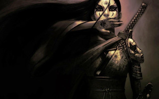 Woman sword demon shoulder fantasy 2 - chen chun free wallpaper for desktop