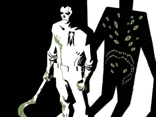 Man holding tennis racquet white - eldritch free wallpaper