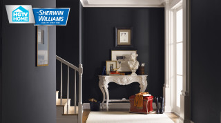 Hallway white table chair red - a hallway free wallpaper