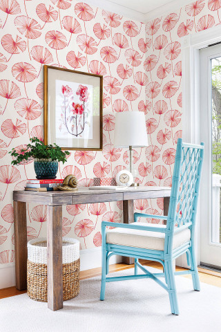 Room table chair painting wall - free 3d render wallpaper