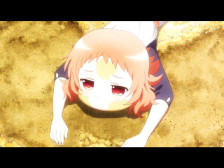 Girl laying back dirt hands - flat free wallpaper