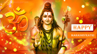 Happy mahashivratri greeting card lord - processed free wallpaper for desktop