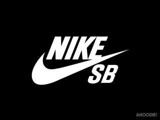 Black white nike logo sb - nike logo free wallpaper