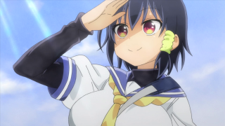 Girl uniform holding head hands - a girl in a uniform free wallpaper for desktop