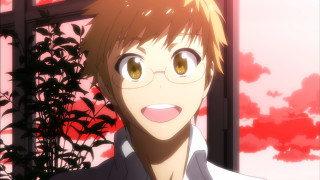 Man glasses suit window plant - a plant in the background free wallpaper