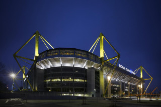 Stadium metal structure night lights - a stadium free wallpaper for desktop