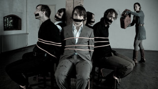 Group people masks room wall - mask free wallpaper for desktop