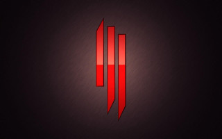 Red logo black background red 3 - a red logo free wallpaper