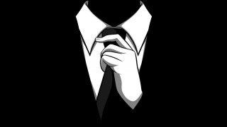 Man suit tie hand face 2 - purism free wallpaper for desktop