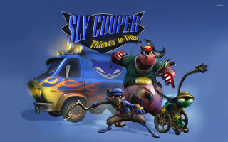 Cartoon character van monster bike - another character free wallpaper