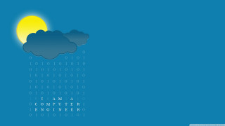 Computer screen cloud sun engineer - a computer screen free wallpaper