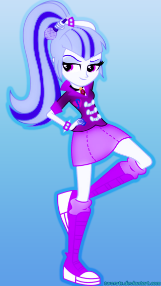 Cartoon girl long hair boots - her foot free wallpaper for mobile