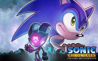 Sonic hedgehog cartoon purple background - the sky behind free wallpaper