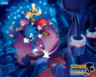 Sonic characters blue room red - sonic free wallpaper for desktop