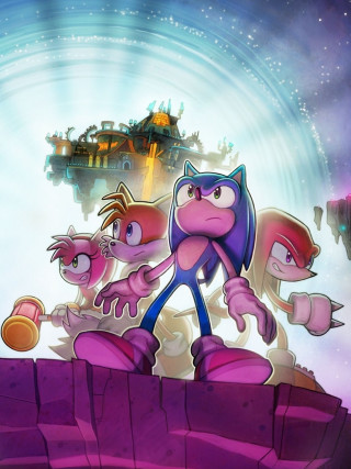 Cartoon cat castle night sky - other character free wallpaper for mobile