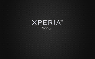 Black background xperia white sony - android free wallpaper for desktop