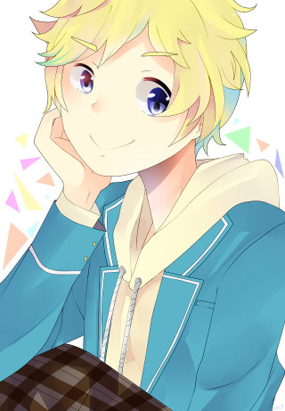 Blonde hair blue eyes serious 2 - a purse free wallpaper for mobile