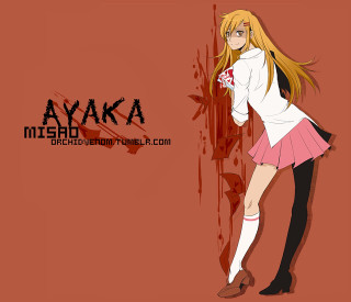 Girl anime portrait blonde blood - anime style free wallpaper