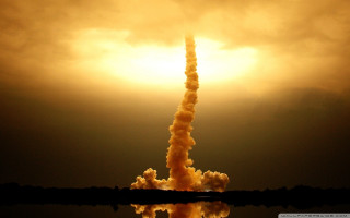 Tall tower smoke sun background 2 - tall tower free wallpaper