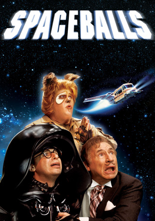 Spaceballs movie poster suits woman - two man free wallpaper for mobile
