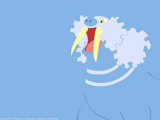 Cartoon bird flying blue background - a cartoon bird free wallpaper