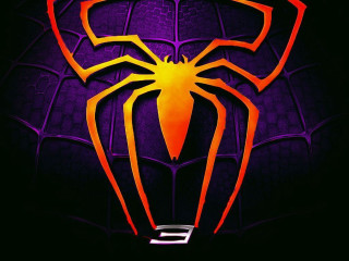 Spider man logo purple background - alton tobey free wallpaper