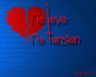 Red heart love to tension - chen chi free wallpaper