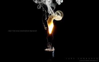 Cigarette lit smoke lighter foreground - a caption free wallpaper for desktop