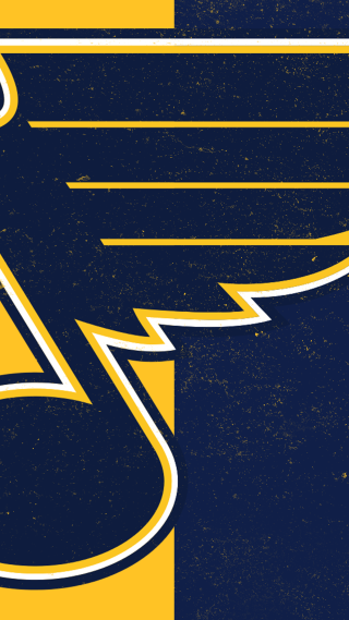 Hockey logo lightning bolt yellow - vector free wallpaper for mobile
