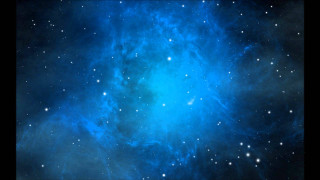 Blue space stars dust - free stars wallpaper