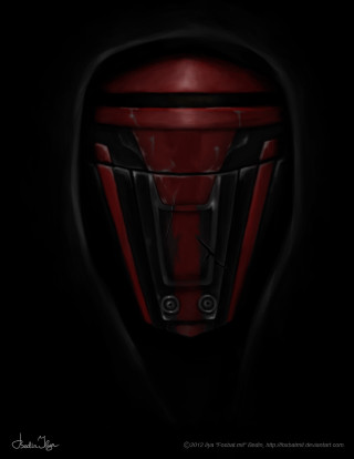 Red helmet black background lycoart - conceptart free wallpaper for mobile