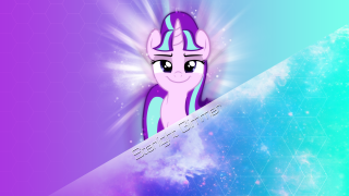 Pink pony purple mane starry - a pink pony free wallpaper