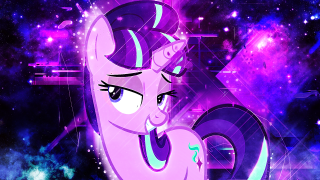 Pink pony purple mane starry 2 - a pink pony free wallpaper