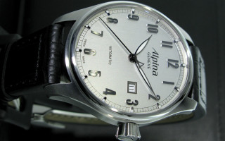 Watch white face black strap - zenith view free wallpaper
