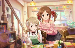 Girls room table window bookshelf - book free wallpaper