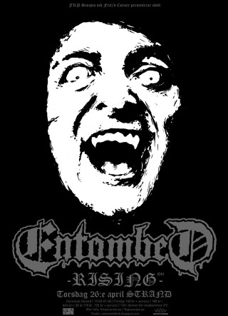 Screaming face concert poster artwork - eamon everall free wallpaper for mobile