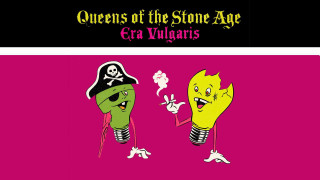 Queens stone age cartoon couple - nostalgic free wallpaper