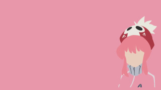 Pink background cartoon character pink - a pink hat free wallpaper for desktop