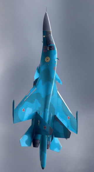 Blue fighter jet cloudy sky - sky free wallpaper for mobile