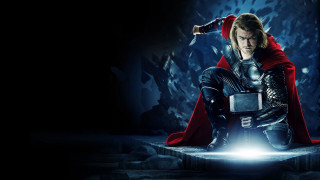 Man thor kneeling hands chest - doc hammer free wallpaper