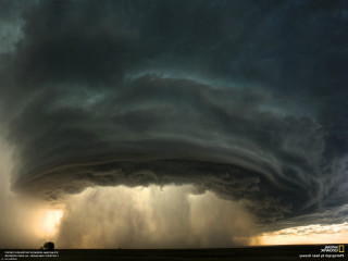 Storm cloud field distance sky - david martin free wallpaper