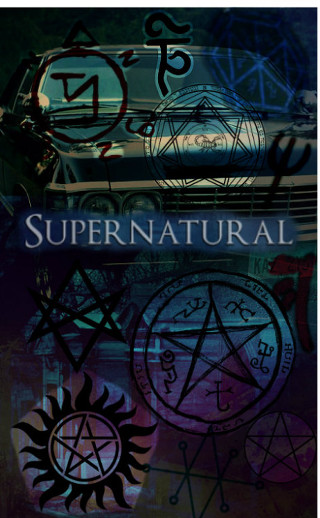 Supernatural car pentagramus hood gothic - a car free wallpaper for mobile