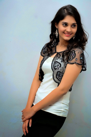 Woman white top black pants - a white top free wallpaper for mobile