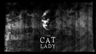Cat lady background portrait greyscale - david firth free wallpaper